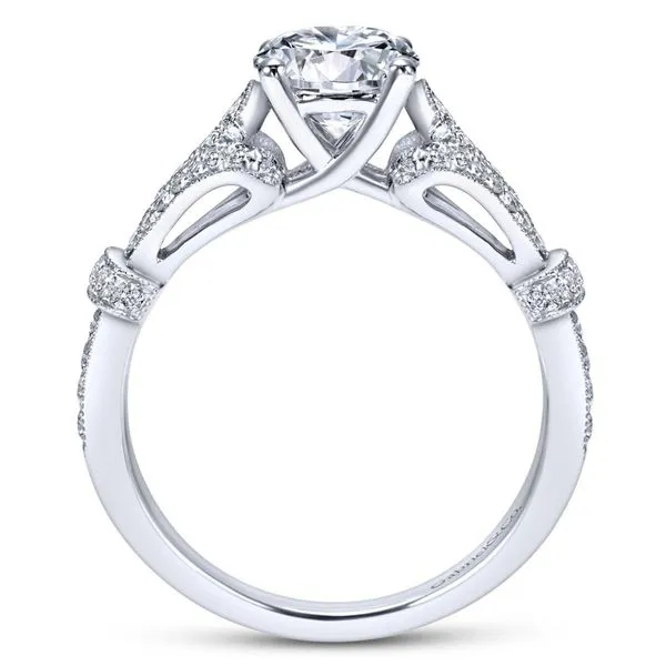 Semi-Mount Diamond Engagement Ring Image 2 Victoria Jewellers REGINA, SK