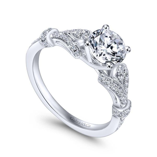 Semi-Mount Diamond Engagement Ring Image 3 Victoria Jewellers REGINA, SK