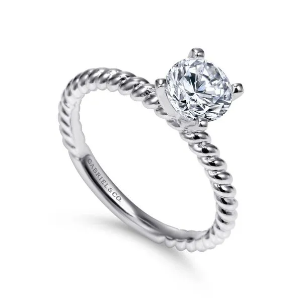 Semi-Mount Diamond Engagement Ring Image 3 Victoria Jewellers REGINA, SK