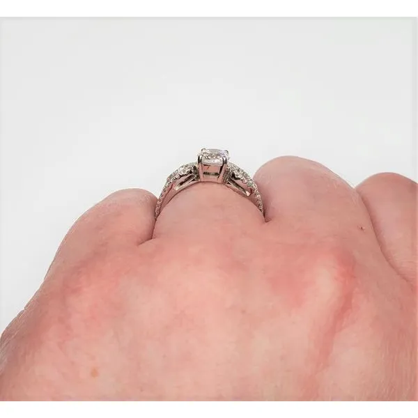 Semi-Mount Diamond Engagement Ring Image 5 Victoria Jewellers REGINA, SK