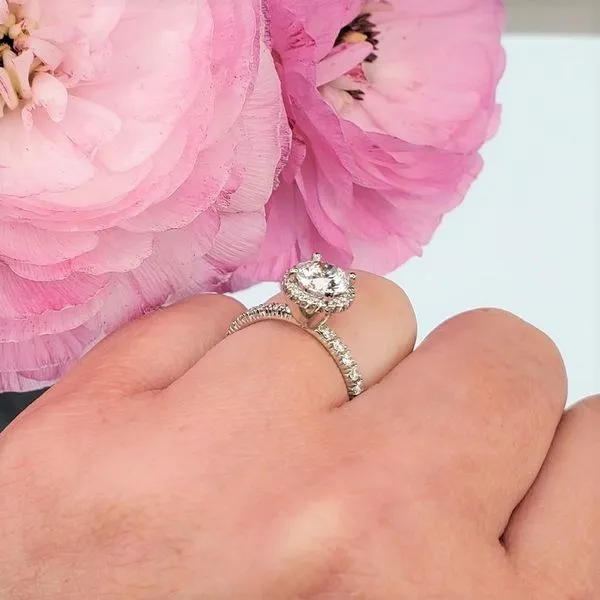 Semi-Mount Diamond Engagement Ring Image 4 Victoria Jewellers REGINA, SK