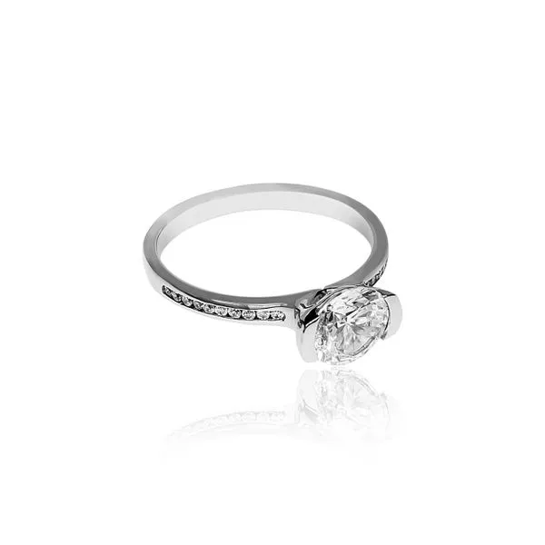 Semi-Mount Diamond Engagement Ring Image 2 Victoria Jewellers REGINA, SK