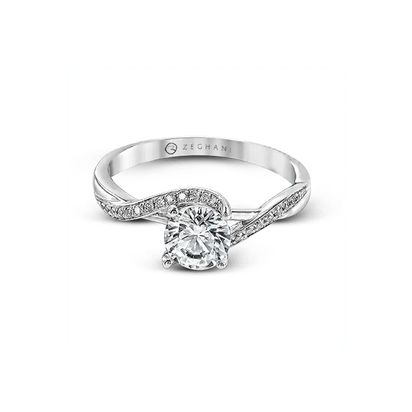 Semi-Mount Diamond Engagement Ring Image 2 Victoria Jewellers REGINA, SK