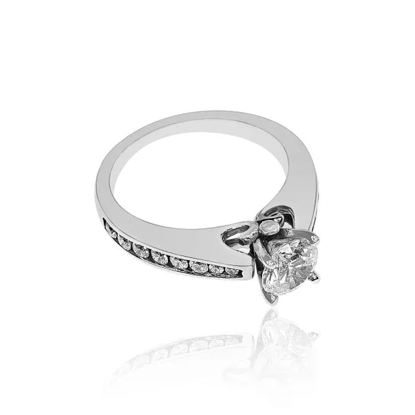 Semi-Mount Diamond Engagement Ring Image 2 Victoria Jewellers REGINA, SK