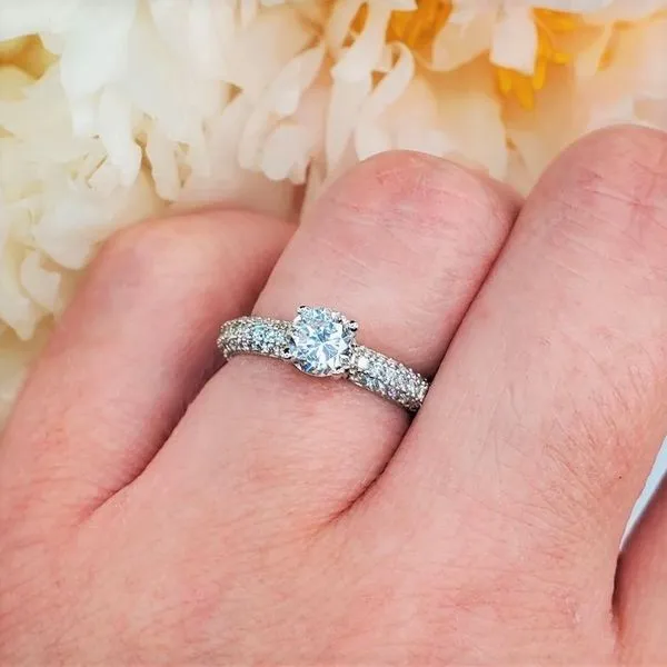 Semi-Mount Diamond Engagement Ring Image 3 Victoria Jewellers REGINA, SK