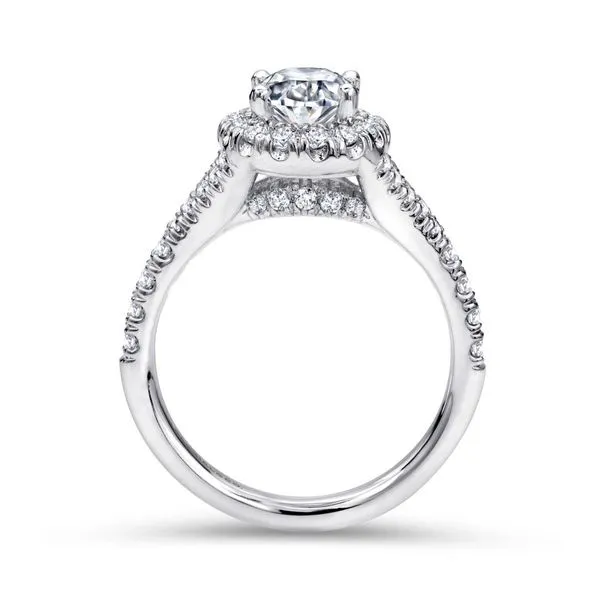 Semi-Mount Diamond Engagement Ring Image 2 Victoria Jewellers REGINA, SK