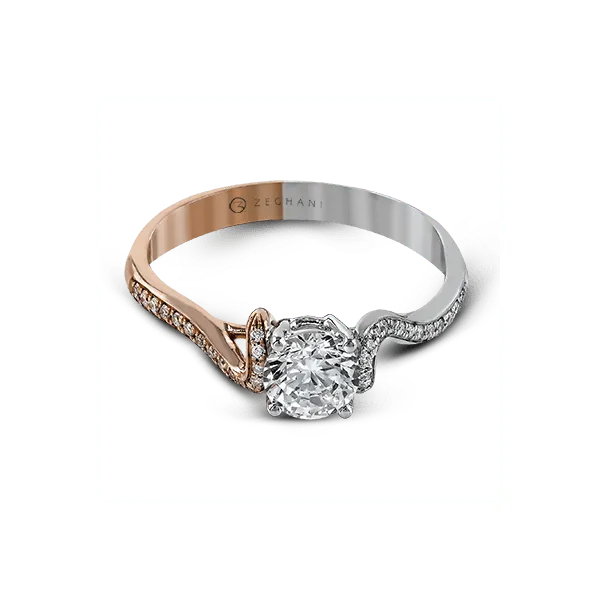 Semi-Mount Diamond Engagement Ring Image 2 Victoria Jewellers REGINA, SK