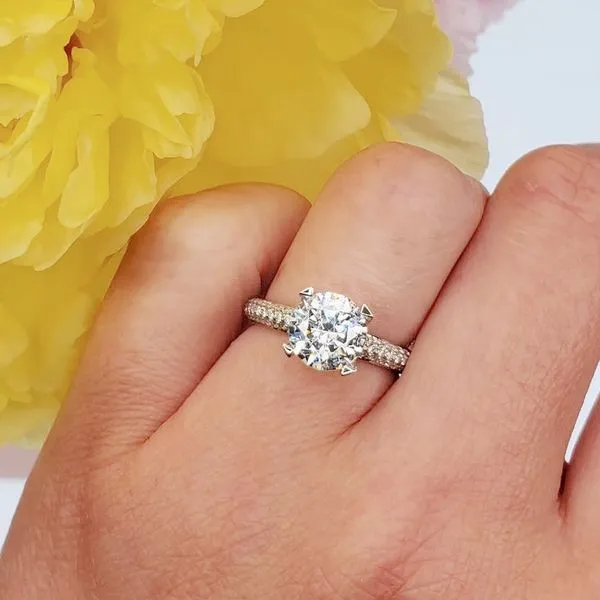 Semi-Mount Diamond Engagement Ring Image 4 Victoria Jewellers REGINA, SK