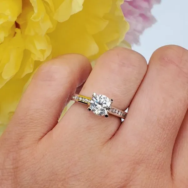 Semi-Mount Diamond Engagement Ring Image 3 Victoria Jewellers REGINA, SK