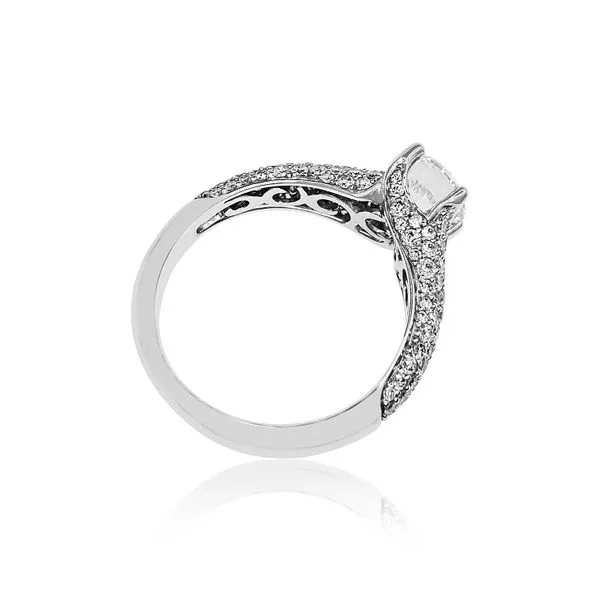 Semi-Mount Diamond Engagement Ring Image 3 Victoria Jewellers REGINA, SK
