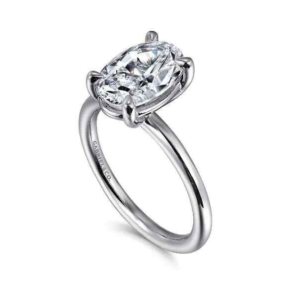 Semi-Mount Diamond Engagement Ring Image 3 Victoria Jewellers REGINA, SK