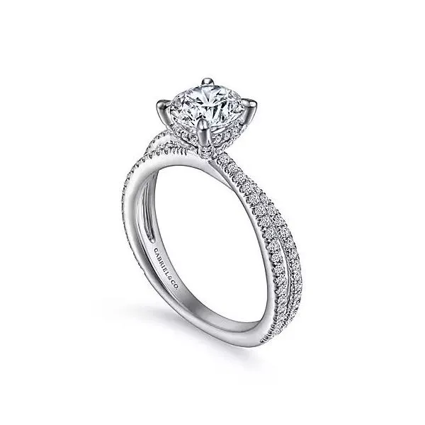 Semi-Mount Diamond Engagement Ring Image 2 Victoria Jewellers REGINA, SK