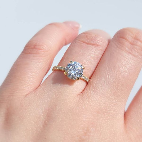 Semi-Mount Diamond Engagement Ring Image 5 Victoria Jewellers REGINA, SK