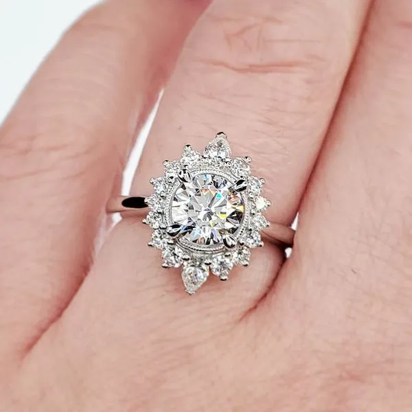 Semi-Mount Diamond Engagement Ring Image 4 Victoria Jewellers REGINA, SK