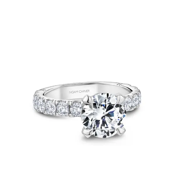 NC Atelier Semi-Mount Diamond Engagement Ring Image 3 Victoria Jewellers REGINA, SK
