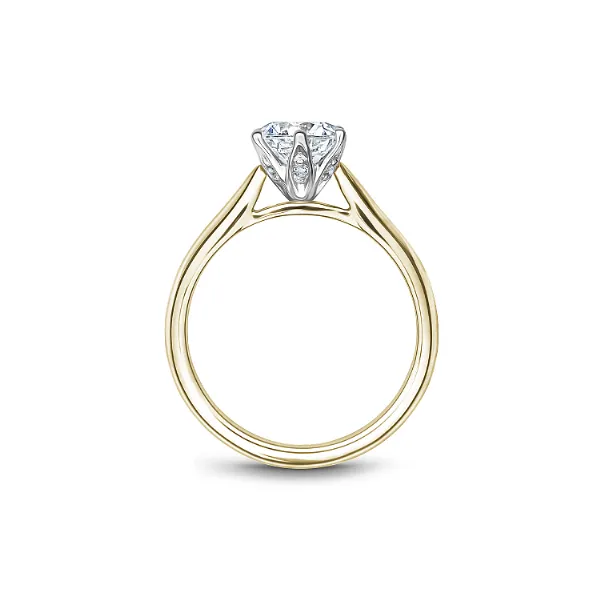 Noam Carver Semi-Mount Engagement Ring Image 2 Victoria Jewellers REGINA, SK