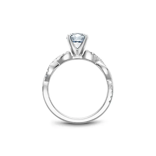 Noam Carver Semi-Mount Diamond Engagement Ring Image 2 Victoria Jewellers REGINA, SK