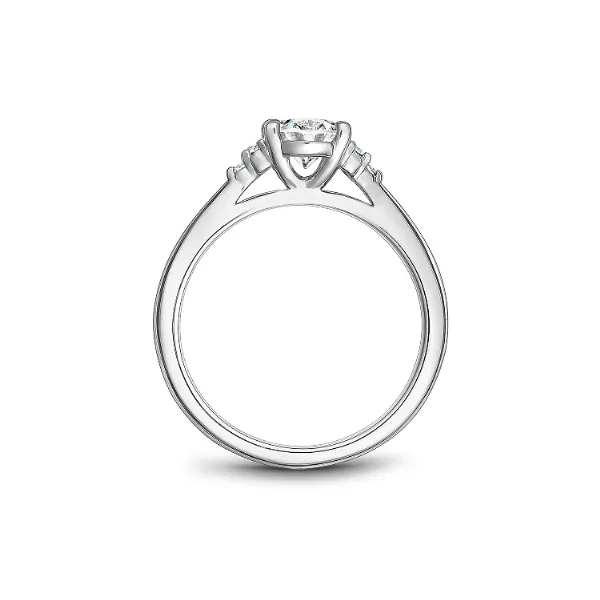 Noam Carver Semi-Mount Diamond Engagement Ring Image 2 Victoria Jewellers REGINA, SK