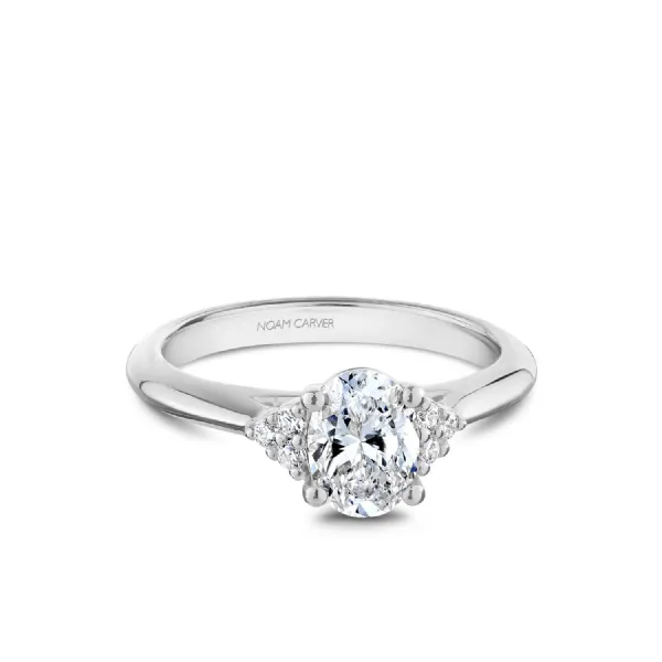 Noam Carver Semi-Mount Diamond Engagement Ring Victoria Jewellers REGINA, SK