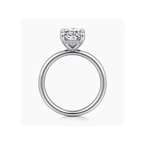 Gabriel & Co Semi-Mount Engagement Ring Image 2 Victoria Jewellers REGINA, SK