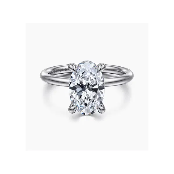Gabriel & Co Semi-Mount Engagement Ring Image 3 Victoria Jewellers REGINA, SK