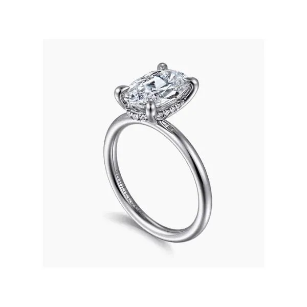 Gabriel & Co Semi-Mount Engagement Ring Victoria Jewellers REGINA, SK
