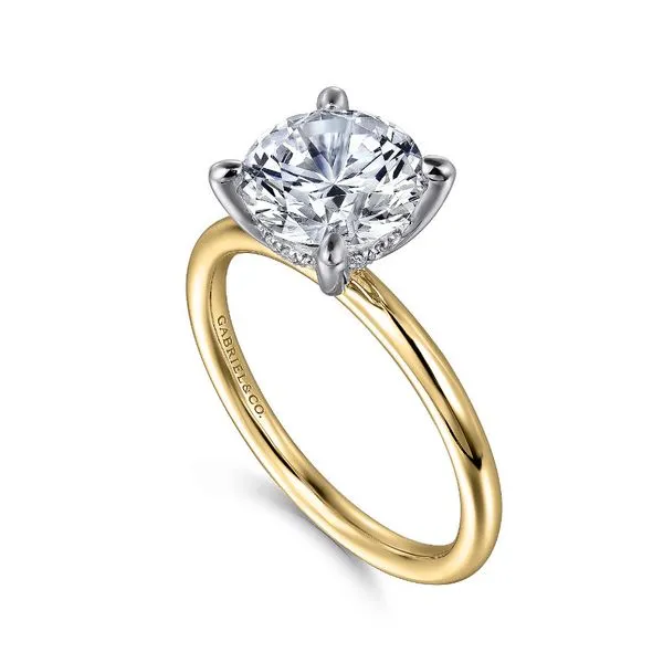 Semi-Mount Diamond Engagement Ring Image 2 Victoria Jewellers REGINA, SK