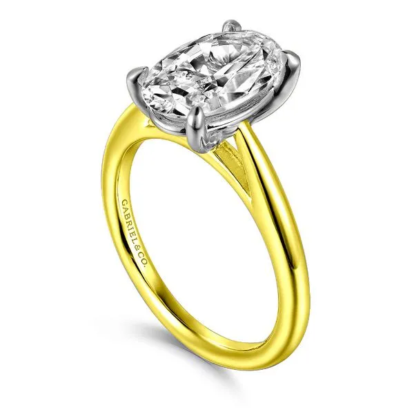 Semi-Mount Diamond Engagement Ring Image 2 Victoria Jewellers REGINA, SK