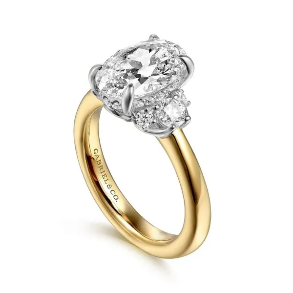Gabriel & Co Semi-Mount Diamond Ring Image 3 Victoria Jewellers REGINA, SK