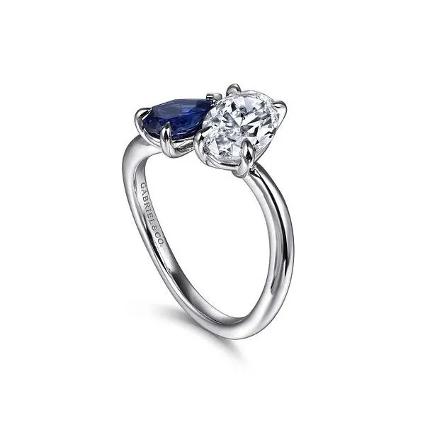 Gabriel & Co Semi Mount Ring Image 3 Victoria Jewellers REGINA, SK