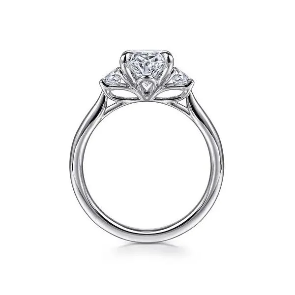 Gabriel & Co Lotus Semi-Mount Ring Image 2 Victoria Jewellers REGINA, SK