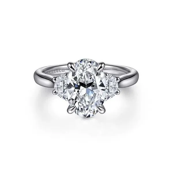 Gabriel & Co Lotus Semi-Mount Ring Victoria Jewellers REGINA, SK