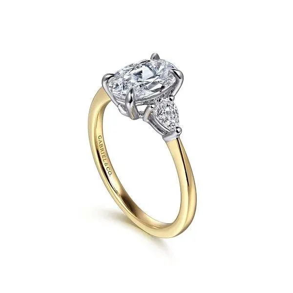 Gabriel & Co Diamond Semi-Mount Ring Image 3 Victoria Jewellers REGINA, SK