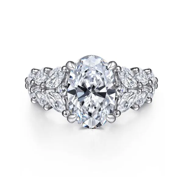 Gabriel & Co Semi-Mount Diamond Ring Image 3 Victoria Jewellers REGINA, SK