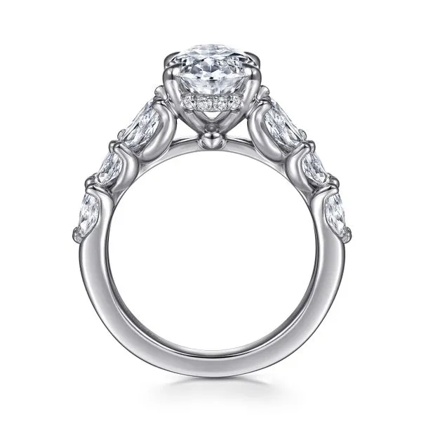 Gabriel & Co Semi-Mount Diamond Ring Image 4 Victoria Jewellers REGINA, SK