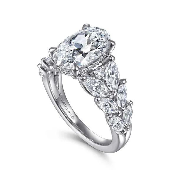 Gabriel & Co Semi-Mount Diamond Ring Victoria Jewellers REGINA, SK