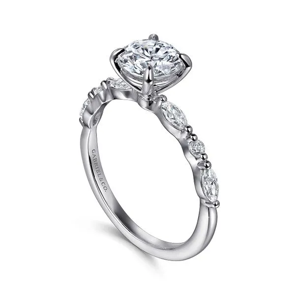 Gabriel & Co Semi-Mount Diamond Ring Image 3 Victoria Jewellers REGINA, SK