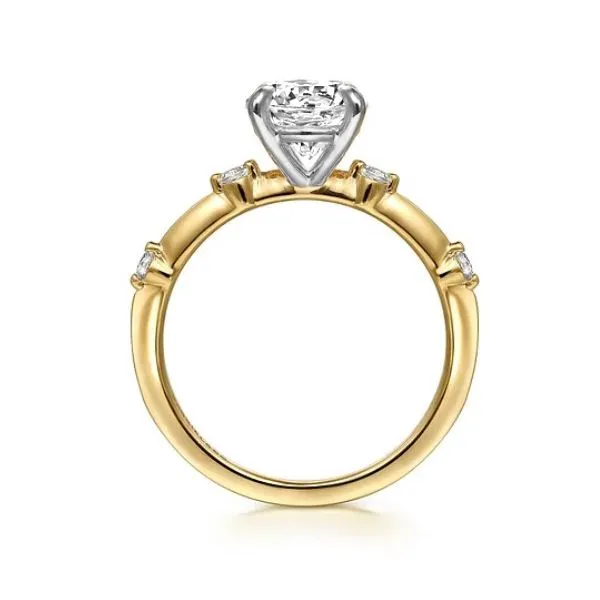 Gabriel & Co Semi-Mount Diamond Ring Image 2 Victoria Jewellers REGINA, SK