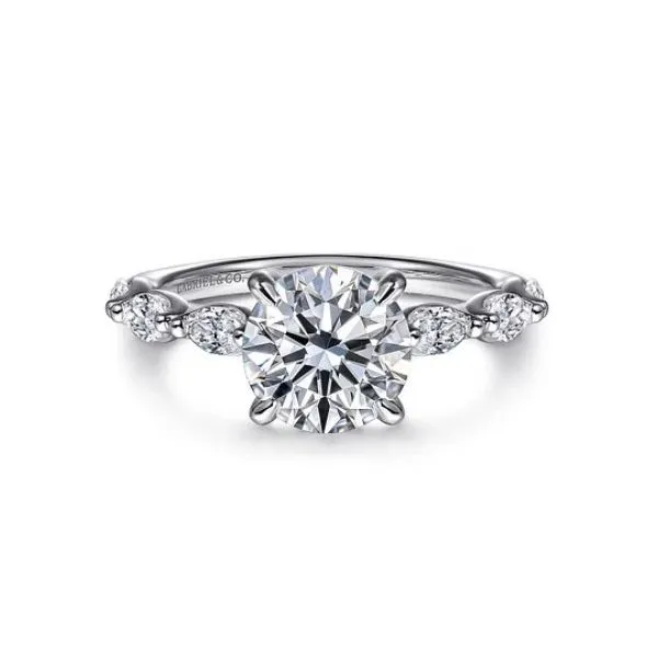 Gabriel & Co Semi-Mount Diamond Ring Victoria Jewellers REGINA, SK