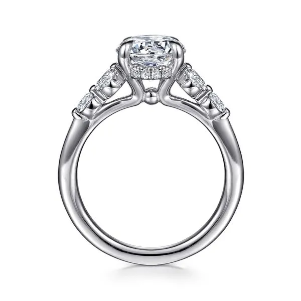 Gabriel & Co Semi-Mount Diamond Ring Image 2 Victoria Jewellers REGINA, SK