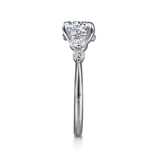 Gabriel & Co Semi-Mount Diamond Ring Image 4 Victoria Jewellers REGINA, SK