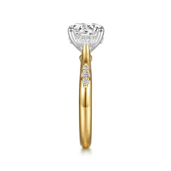Semi-Mount Diamond Engagement Ring Image 4 Victoria Jewellers REGINA, SK