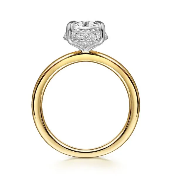 Gabriel & Co Semi-Mount Diamond Ring Image 2 Victoria Jewellers REGINA, SK
