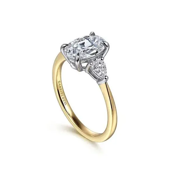 Gabriel & Co Diamond Semi-Mount Ring Image 3 Victoria Jewellers REGINA, SK