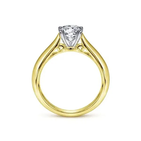 Gabriel & Co Semi-Mount Engagement Ring Image 3 Victoria Jewellers REGINA, SK