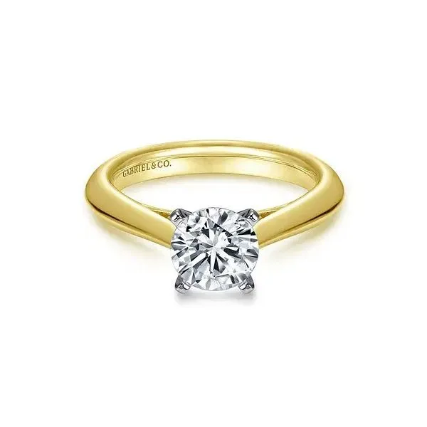 Gabriel & Co Semi-Mount Engagement Ring Victoria Jewellers REGINA, SK