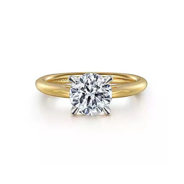 Gabriel & Co Semi-Mount Engagement Ring Image 2 Victoria Jewellers REGINA, SK