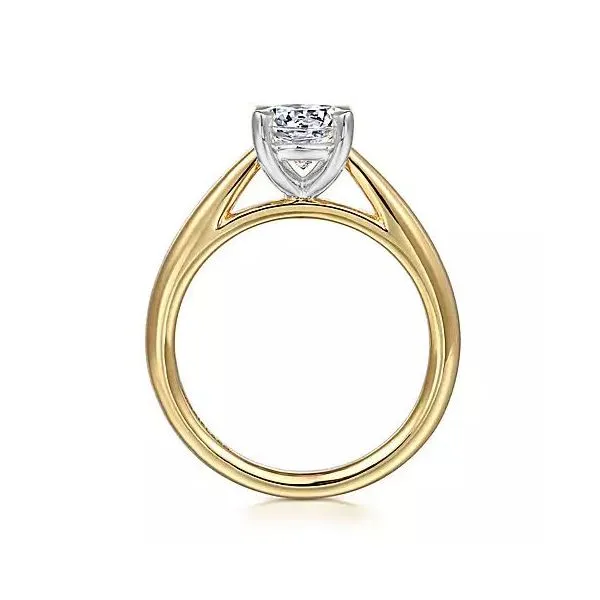 Gabriel & Co Semi-Mount Engagement Ring Image 3 Victoria Jewellers REGINA, SK