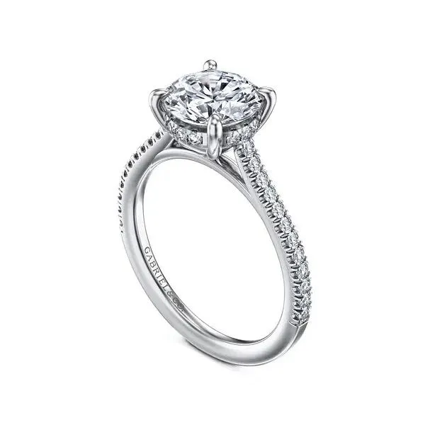 Gabriel & Co Semi-Mount Diamond Ring Image 2 Victoria Jewellers REGINA, SK