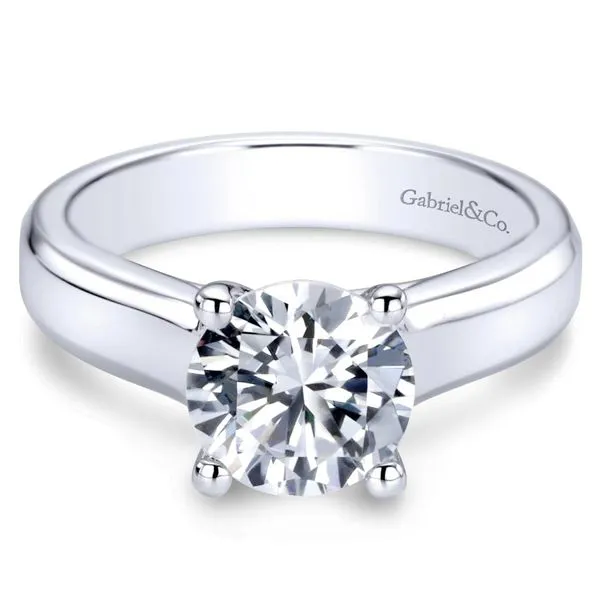 Gabriel & Co Semi-Mount Engagement Ring Victoria Jewellers REGINA, SK